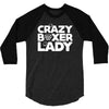 crazy boxer lady 3/4 Sleeve Shirt