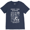 choose your weapon gamers V-Neck Tee