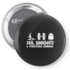 sex weights and protein shakes Pin-back button
