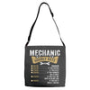 Mechanic Hourly Rate Adjustable Strap Totes
