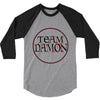 team damon salvatore 3/4 Sleeve Shirt