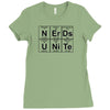 nerds unite Ladies Fitted T-Shirt