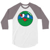 who watches the pizza 3/4 Sleeve Shirt