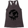 sea of theives skull Black Logo Racerback Tank
