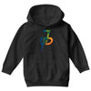 jake paul calorful Youth Hoodie