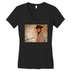 Elvis Presley Vintage Women's V-Neck T-Shirt