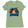 outpost 31 huskies monster version Ladies Fitted T-Shirt