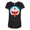 Doraemon Maternity Scoop Neck T-shirt
