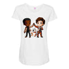 high five! Maternity Scoop Neck T-shirt