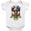 honor their sacrifice war soldier Baby Bodysuit