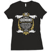 I Am A Gemini Ladies Fitted T-Shirt