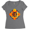 nice 18 Women's Triblend Scoop T-shirt