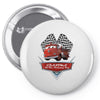 grandma fire trucks Pin-back button