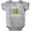 world's best mother Baby Bodysuit