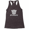 be optimistic transformers   robot optimus prime movie autobots show t Racerback Tank