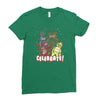 five nights at freddy's celebrate! Ladies Fitted T-Shirt