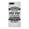 Super Cool Pop Pop Of A Freaking Awesome Grandson iPhone 7 Plus Case