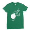 crazy cow Ladies Fitted T-Shirt