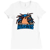 outpost 31 huskies monster version Ladies Fitted T-Shirt
