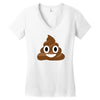 pile of poo Women's V-Neck T-Shirt