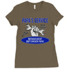 papa s service Ladies Fitted T-Shirt