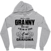I&rsquo;m Called Granny Because I&rsquo;m Way Too Cool To Be Called Grandma Zipper Hoodie