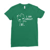 i am groot' guardians of the galaxy movie funny baby groot Ladies Fitted T-Shirt