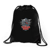 ny terror dogs Drawstring Bags