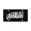 Avengers Silhouette License Plate