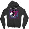 tony hawkeye Zipper Hoodie