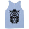 samurai skull Tank Top