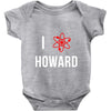 i heart howard Baby Bodysuit