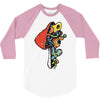 inside a mushroom 3/4 Sleeve Shirt