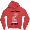 i speak fluent sarcazm. Zipper Hoodie