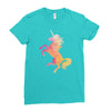 Unicorn Ladies Fitted T-Shirt