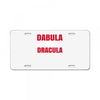 dabula or dracula License Plate