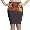 pizza and cats Pencil Skirts