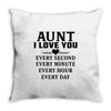 I Love You Aunt Throw Pillow