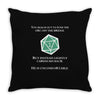 natural 1   orc Throw Pillow