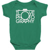i love photography best trending Baby Bodysuit