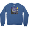 tardis starry night Crewneck Sweatshirt