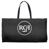 rca records distressed logo Weekender Totes