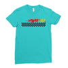 Fire Black Ladies Fitted T-Shirt