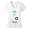 master keyblade Women's V-Neck T-Shirt