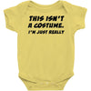 tee top joke costume rude slogan Baby Onesie