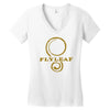 flyleaf american heavy metal band Women's V-Neck T-Shirt