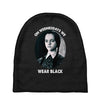 on wednesdays we wear black Baby Beanies