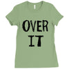 over it slim fit Ladies Fitted T-Shirt