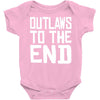 outlaws to the end 4 Baby Bodysuit