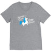 unicorns are just horny ponies V-Neck Tee